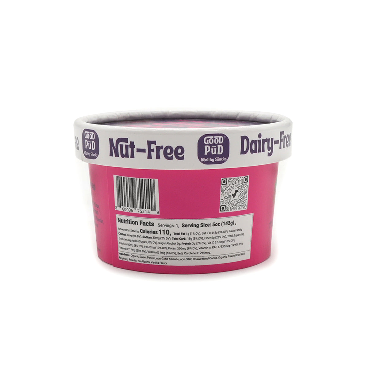 GoodPūD® Raspberry Truffle Frozen Pudding